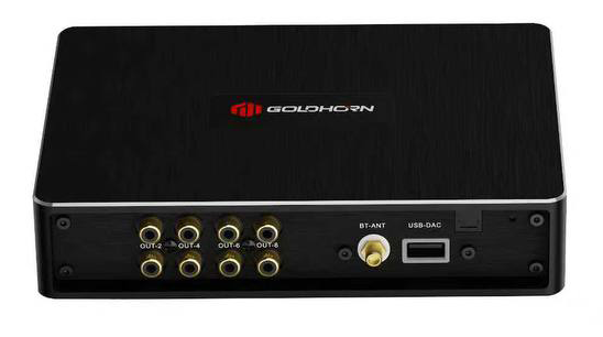 GOLDHORN P1 DSP 8-канальный звуковой процессор со встроенным Hi-Res DSD / FLAC / WAV плеером